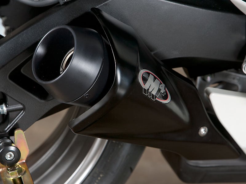 Slip-On Black GP 2011-2026 Suzuki GSX-R750 And GSX-R600