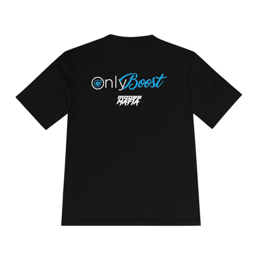 Only Boost Unisex Moisture Wicking Tee