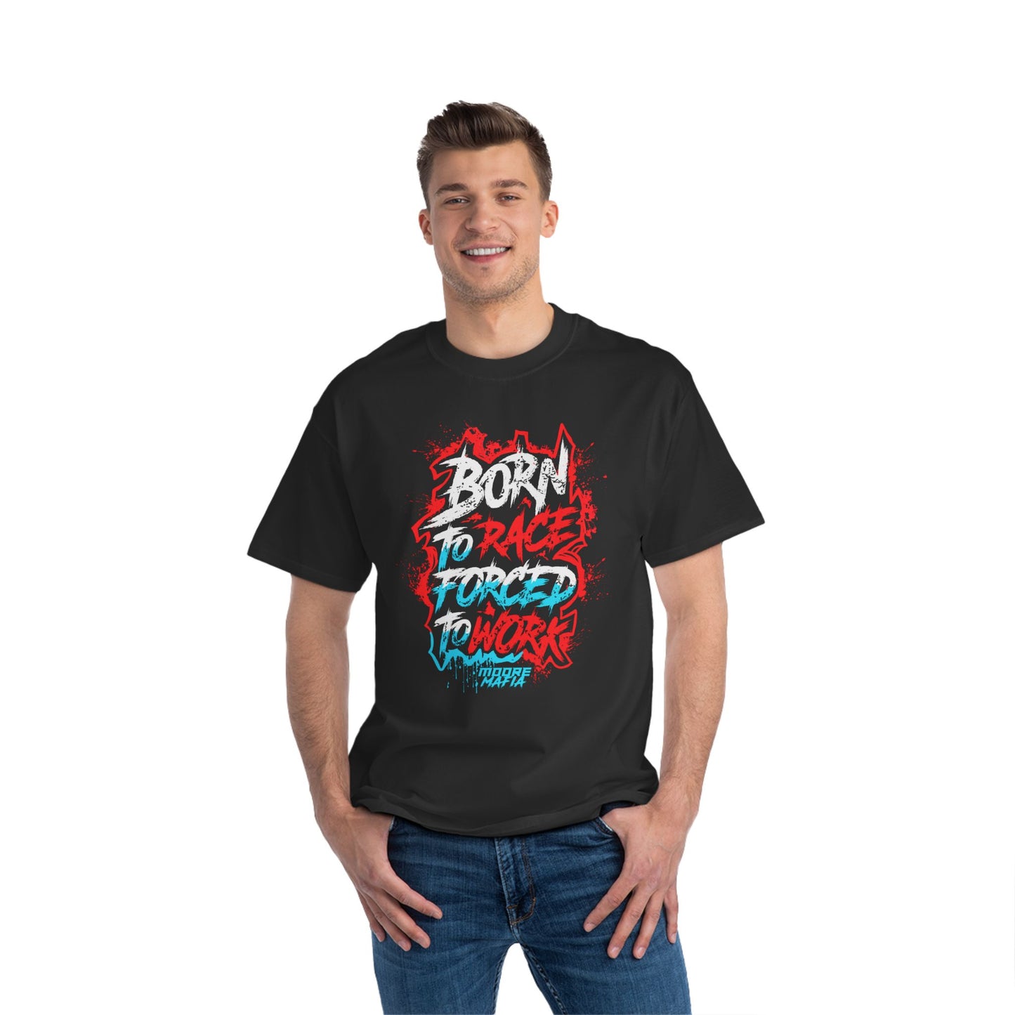 Born to Race Big And Tall T-Shirt