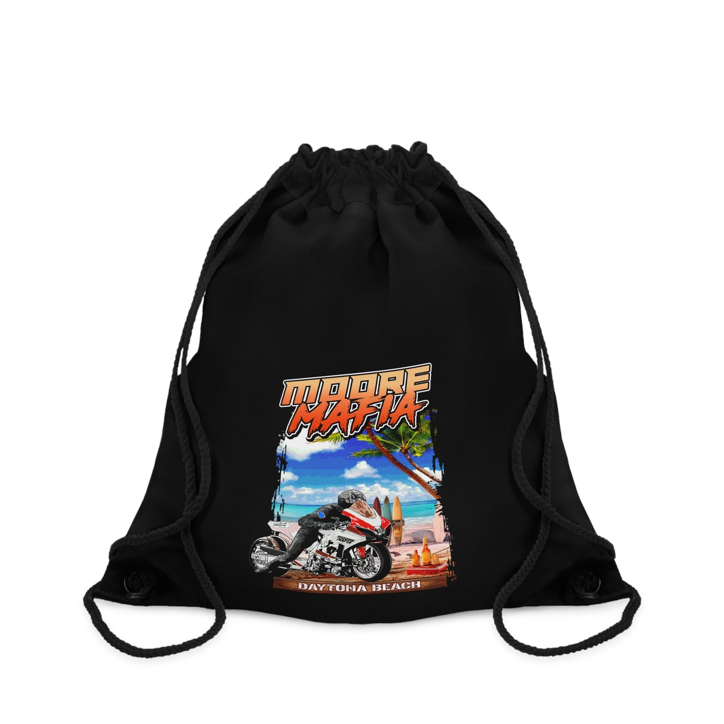 Daytona Beach Drawstring Bag