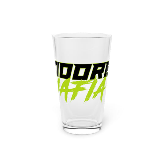 Moore Mafia Pint Glass, 16oz