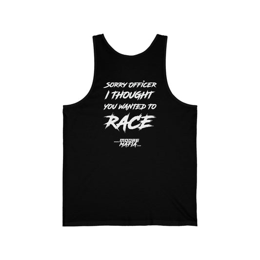 Sorry Officer Unisex Tank