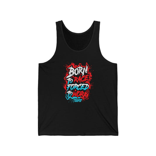 Born to Race Unisex Jersey Tank