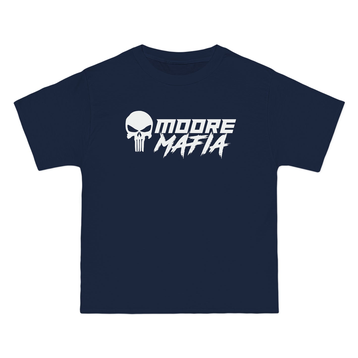 Moore Mafia American Flag Skull Big And Tall T-Shirt