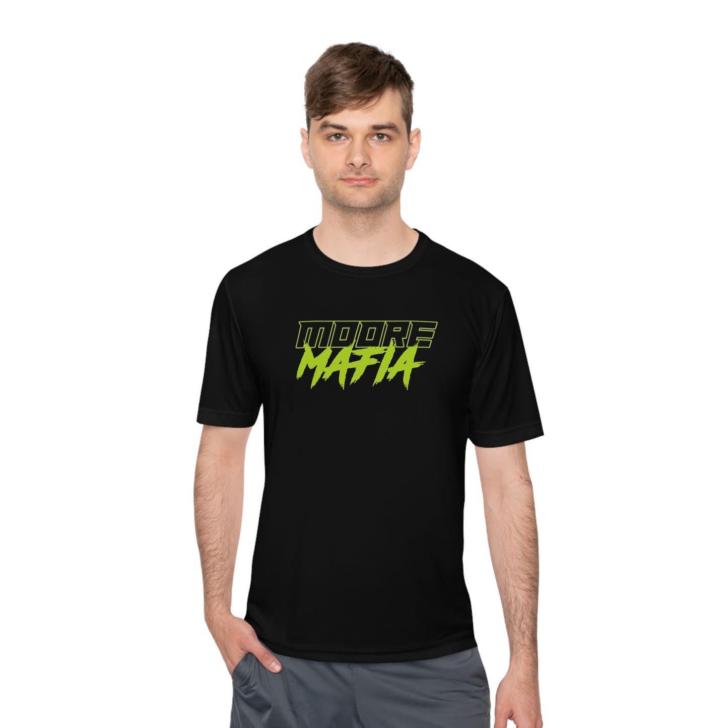 Black Moisture Wicking Tee