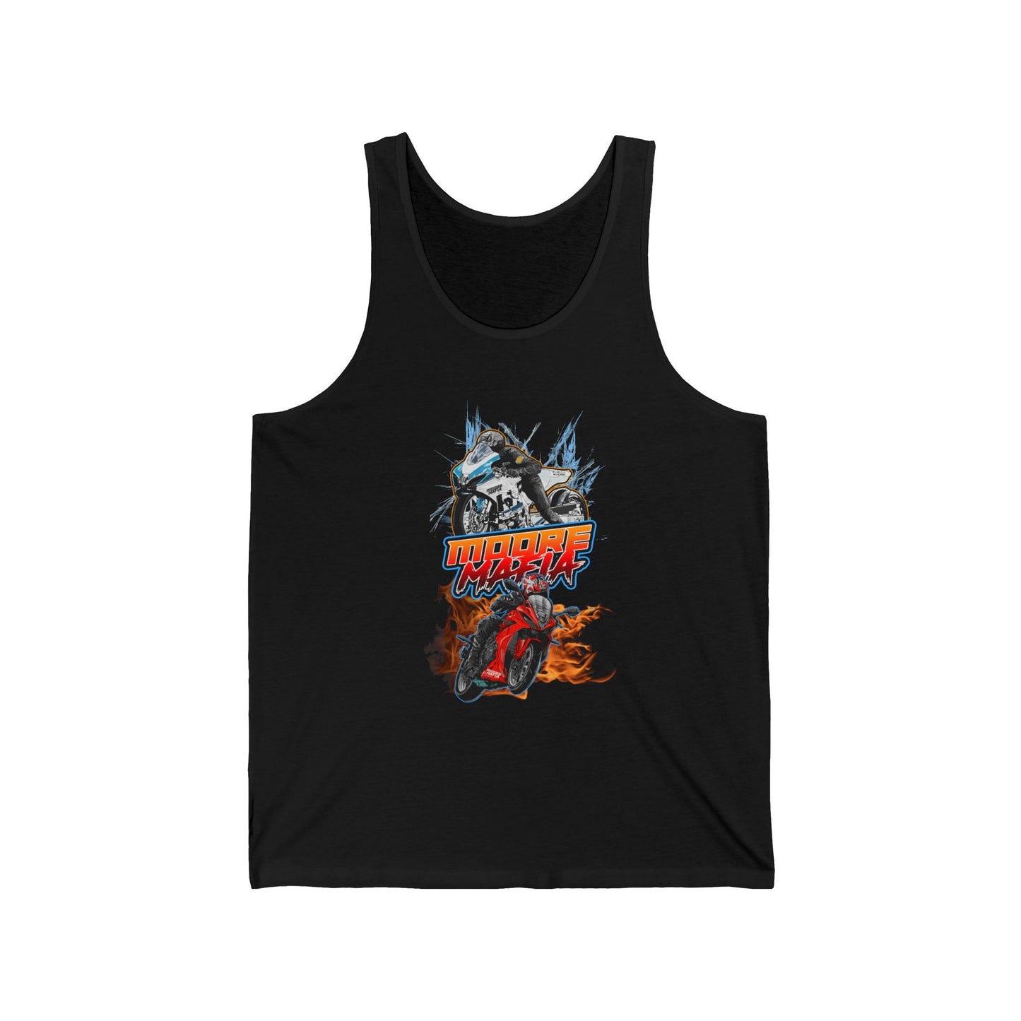 Fire And Ice Unisex Jersey Tank Top