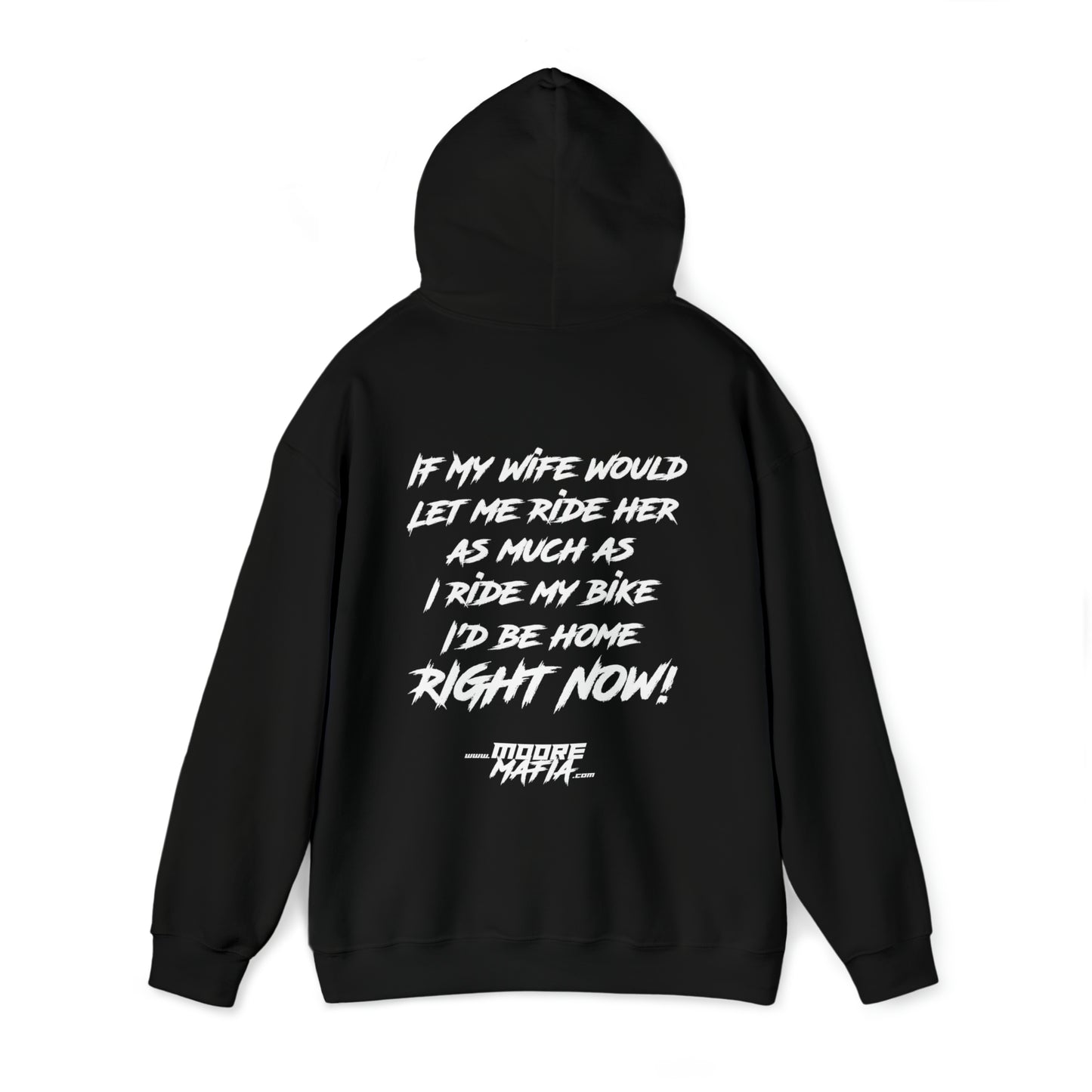 I'd Be Home Right Now Hooded Sweatshirt