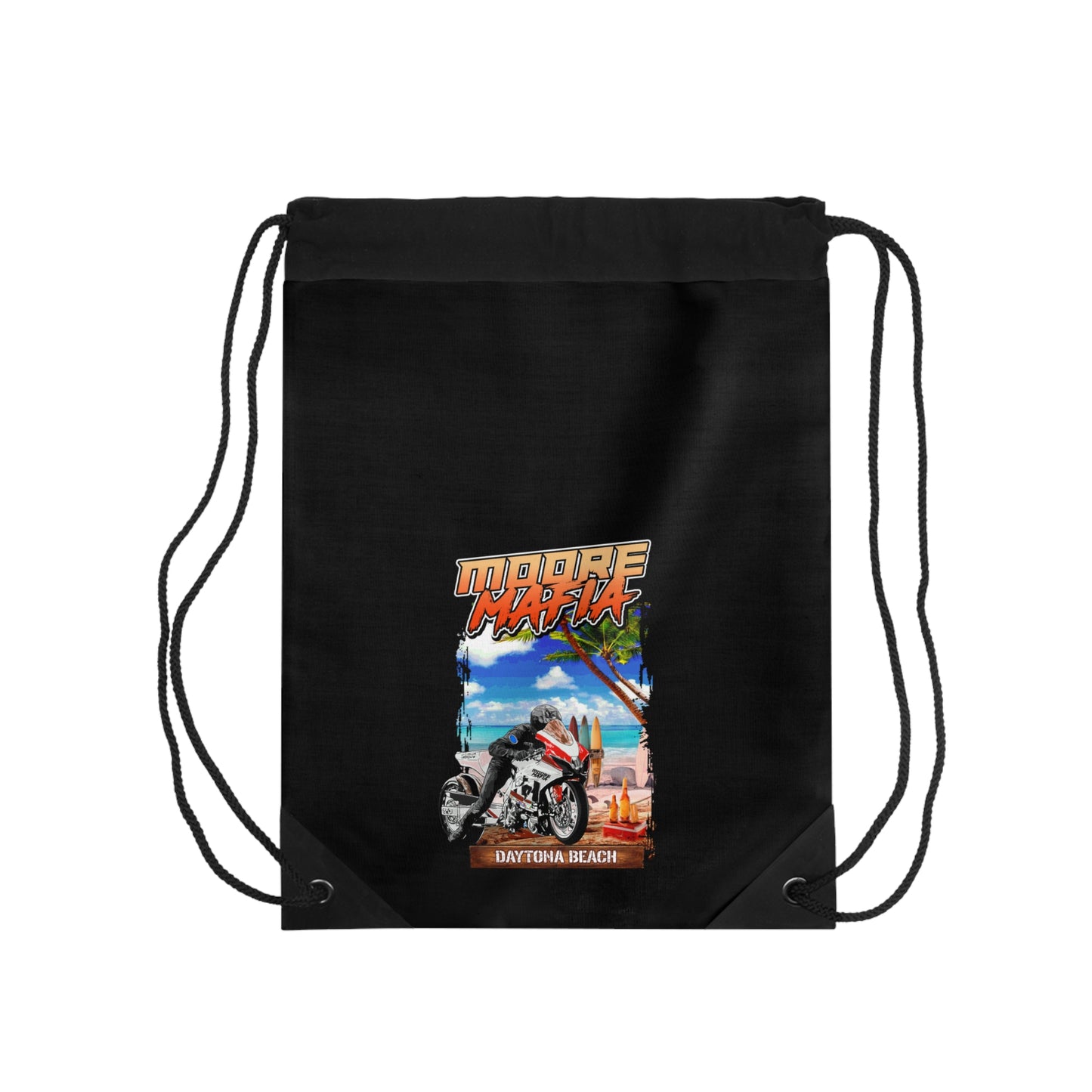 Daytona Beach Drawstring Bag