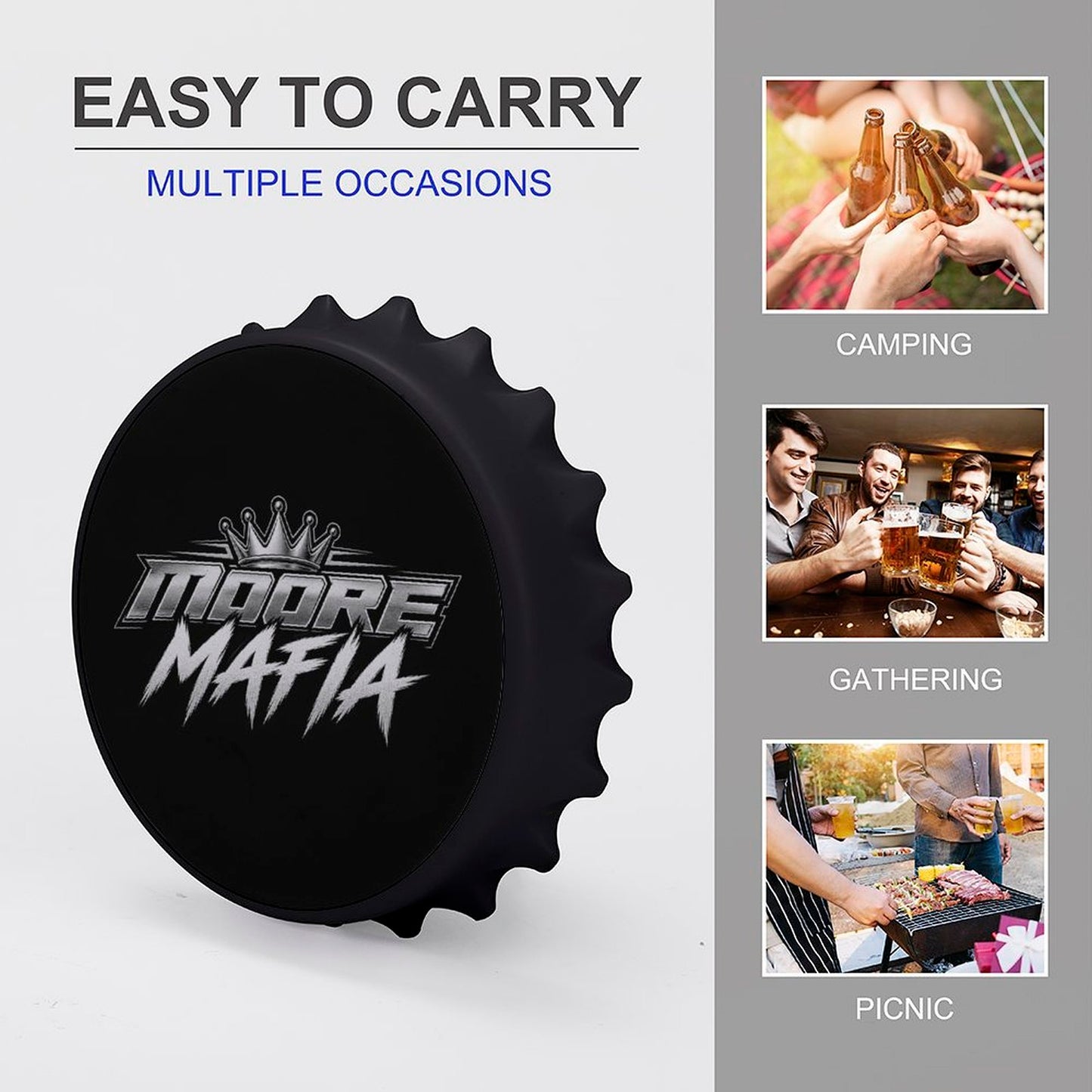 Moore Mafia Bottle Opener/Fridge Magnet
