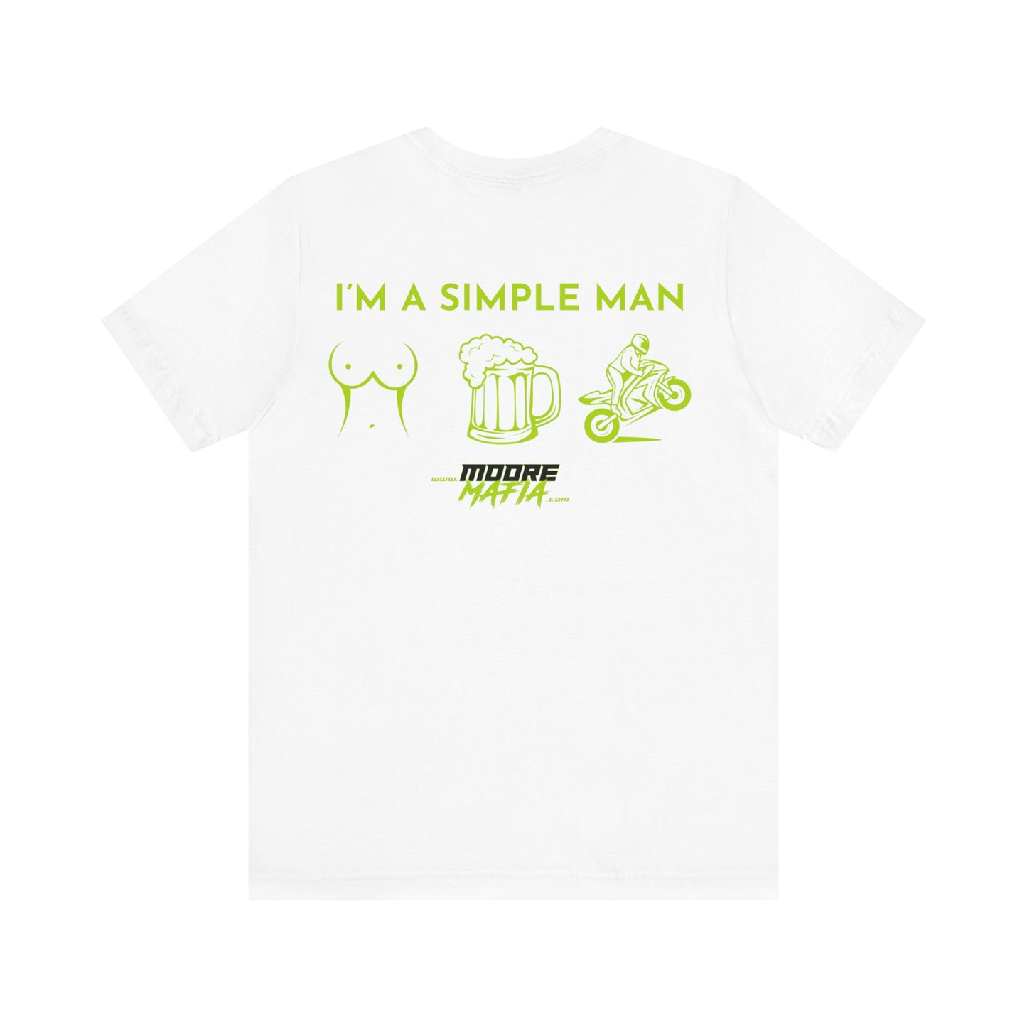 I'm A Simple Man Yellow Unisex T-Shirt