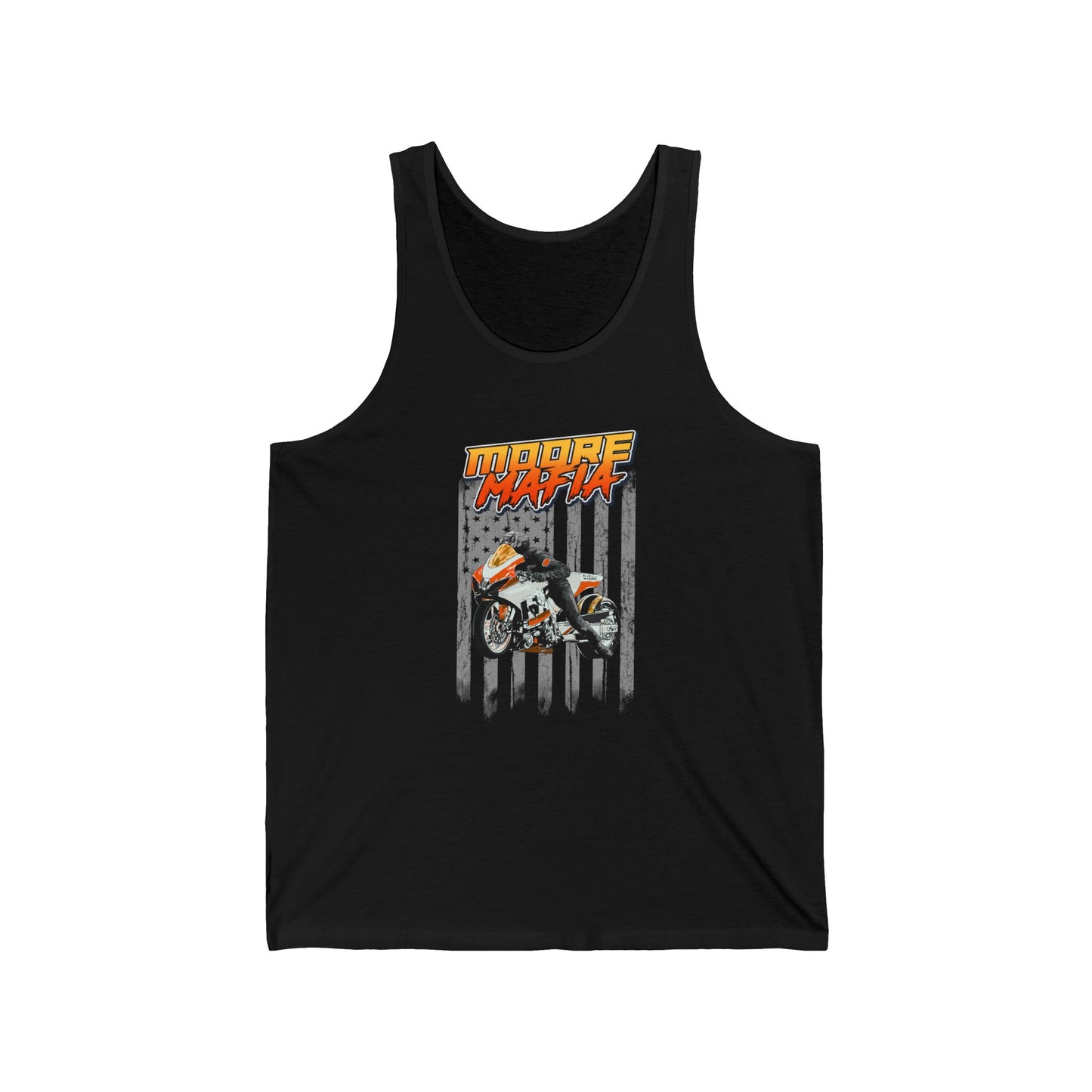 Moore Mafia Flag Unisex Jersey Tank Top