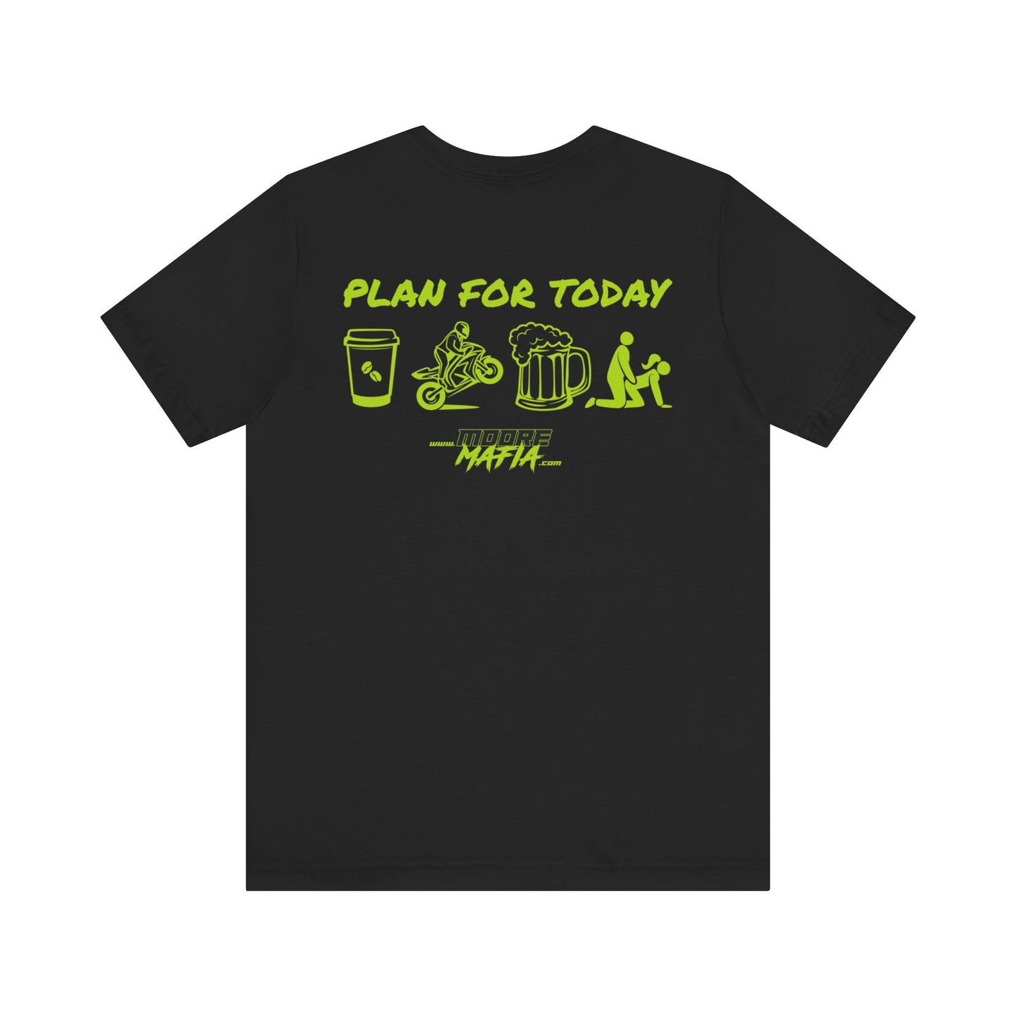 Plan For Today Yellow Unisex T-Shirt