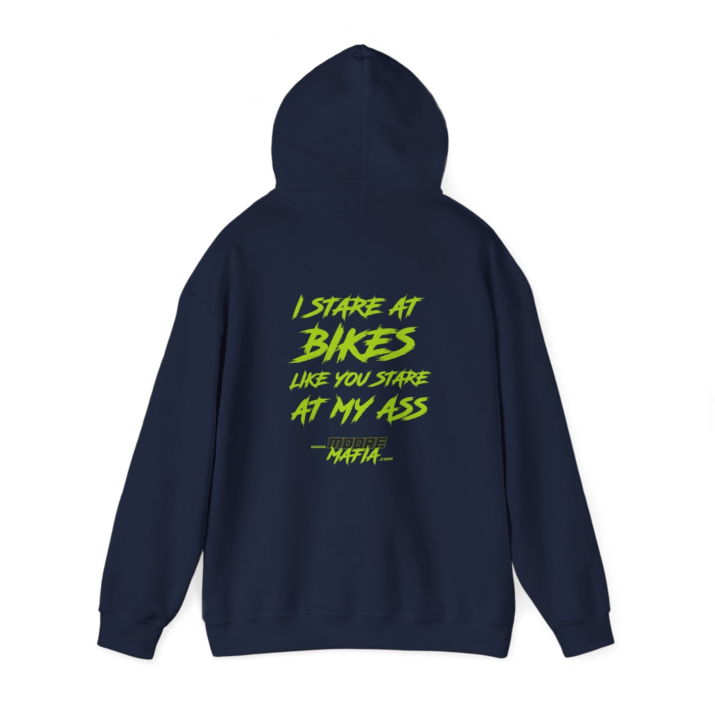 I Stare At Bikes Hooded Sweatshirt