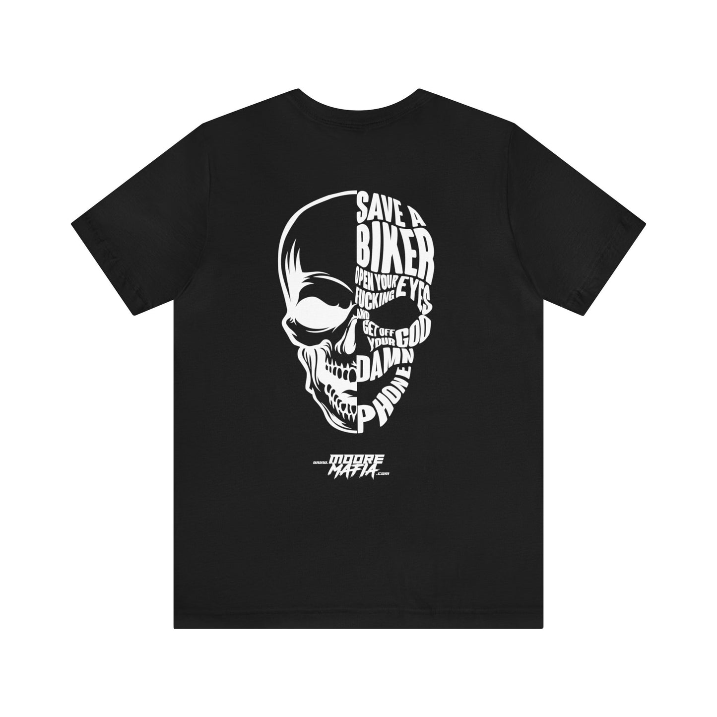 Save A Biker Skull Unisex T-Shirt
