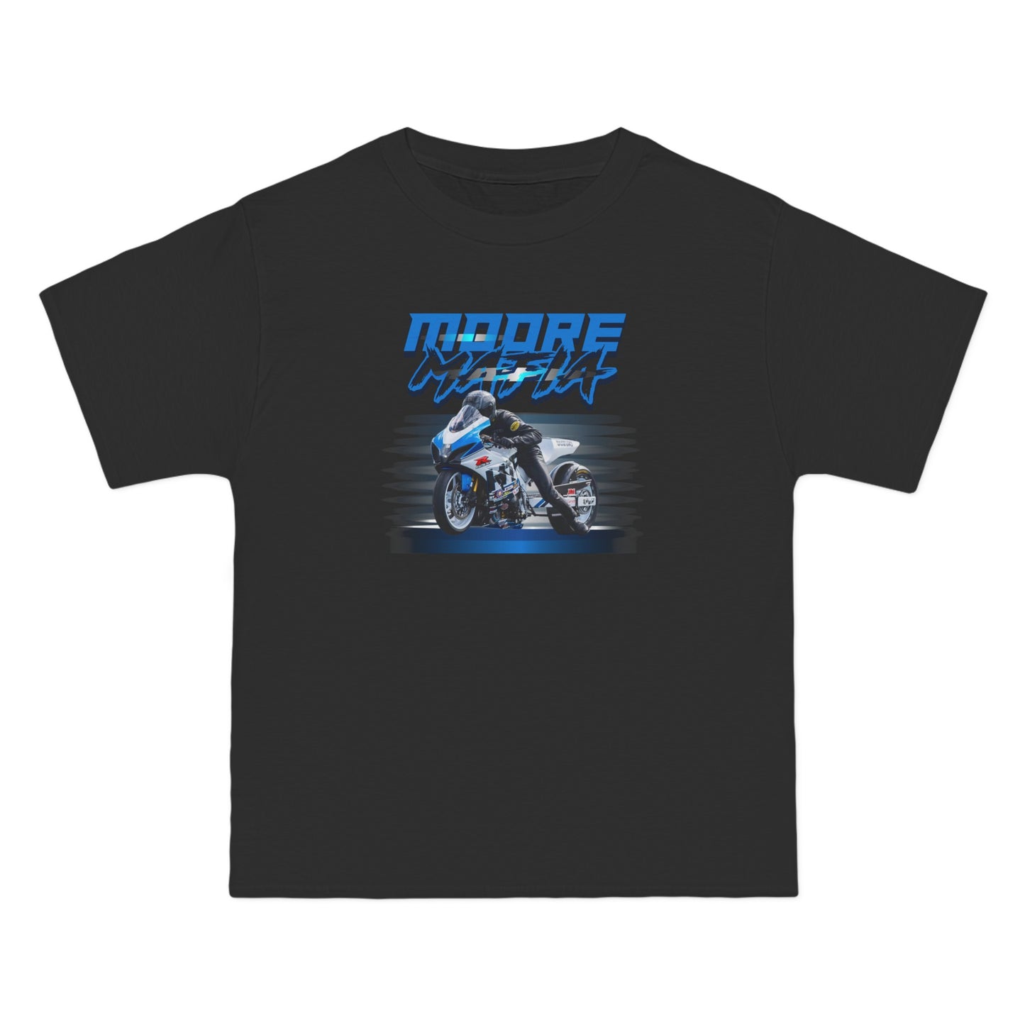 Moore Mafia Blue Big And Tell T-Shirt