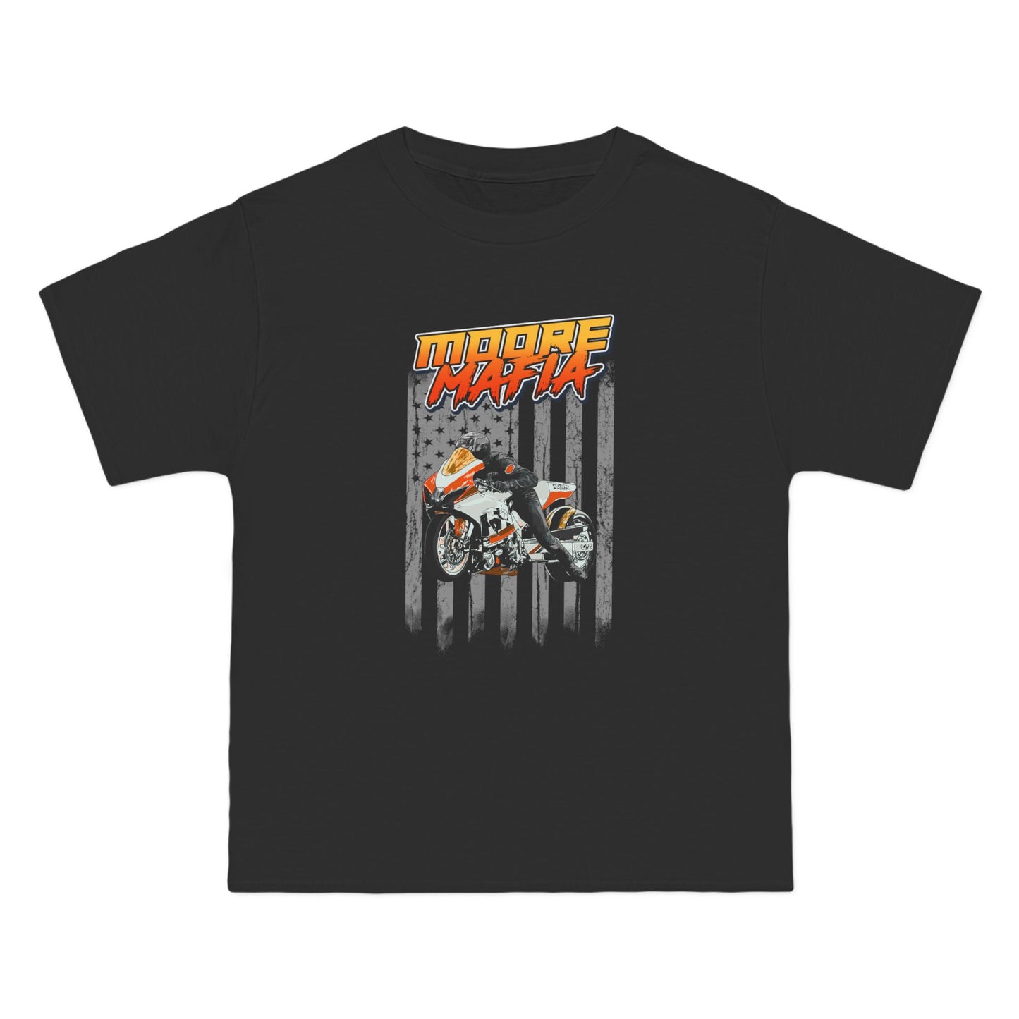 Moore Mafia Flag Big And Tall T-Shirt
