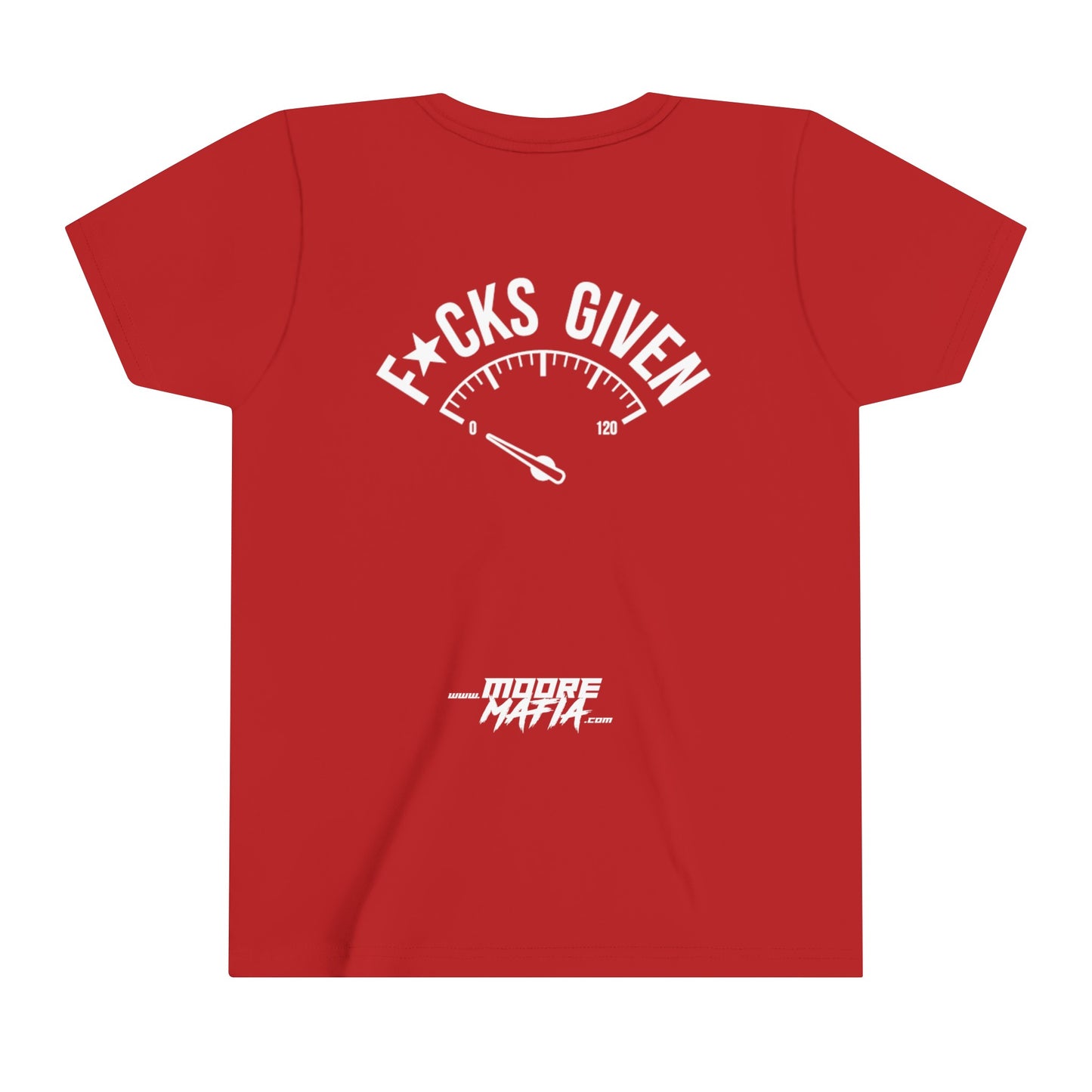 0 F*cks Given Youth Short Sleeve Tee