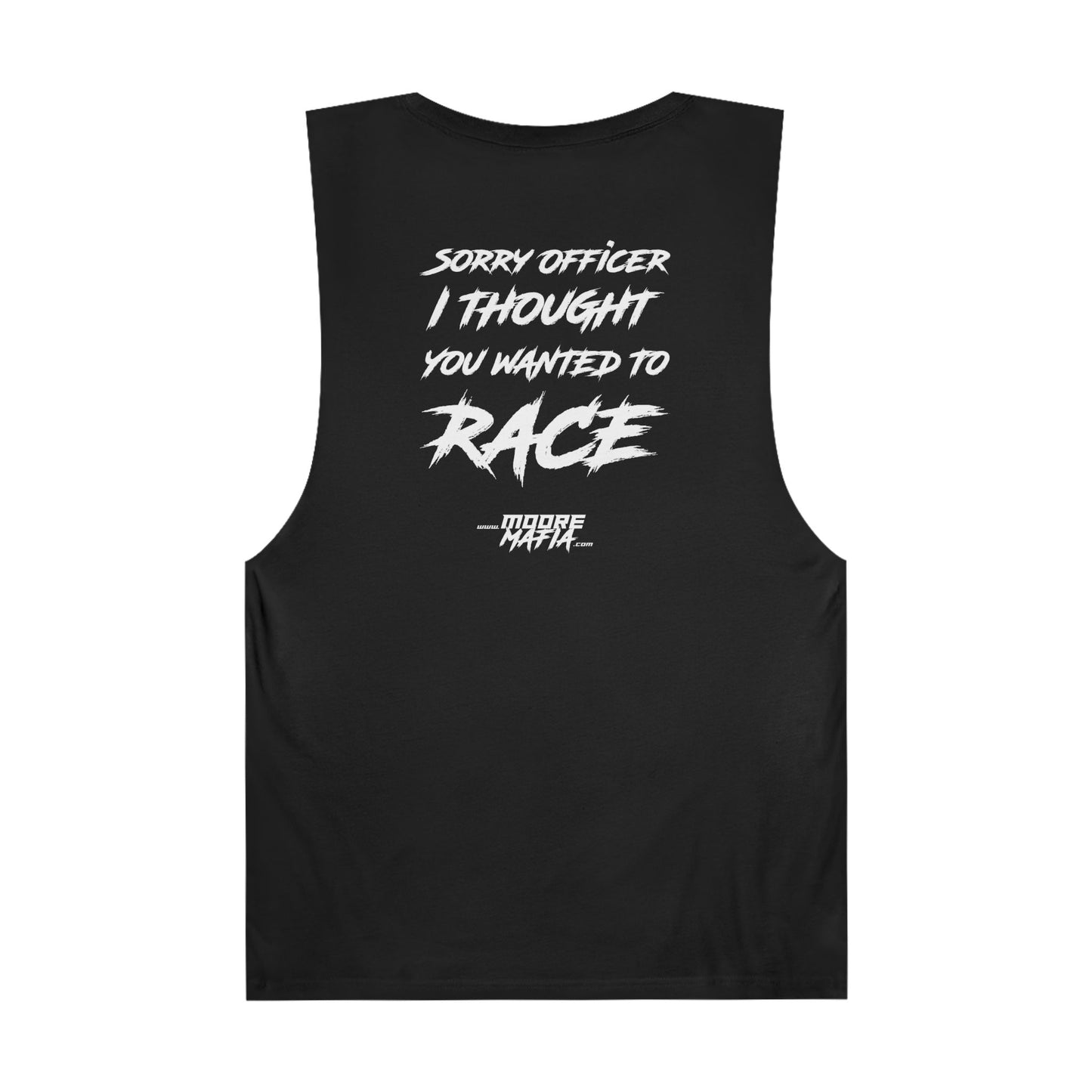 Sorry Officer Unisex Muscle Tank