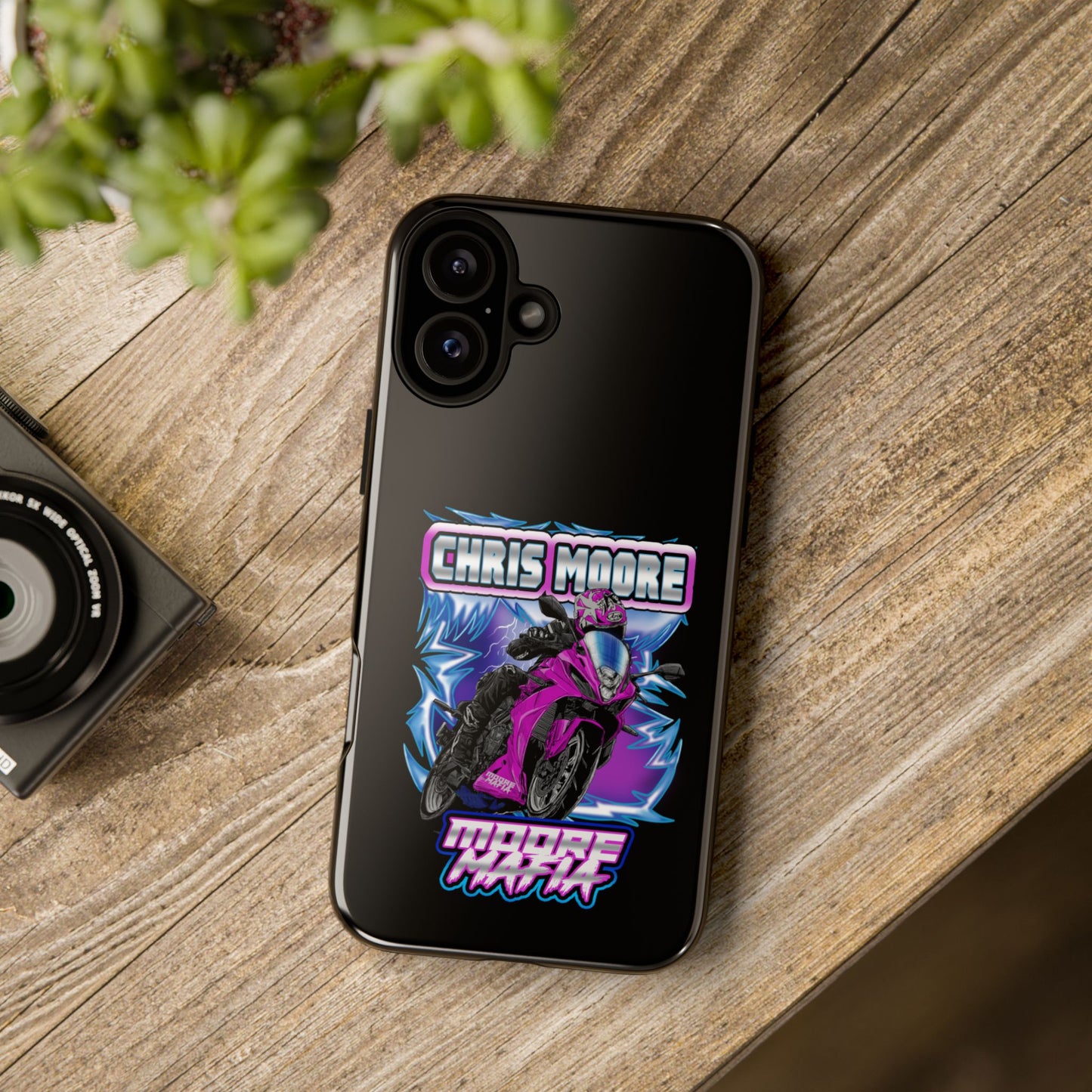 Purple Lightning  Phone Case