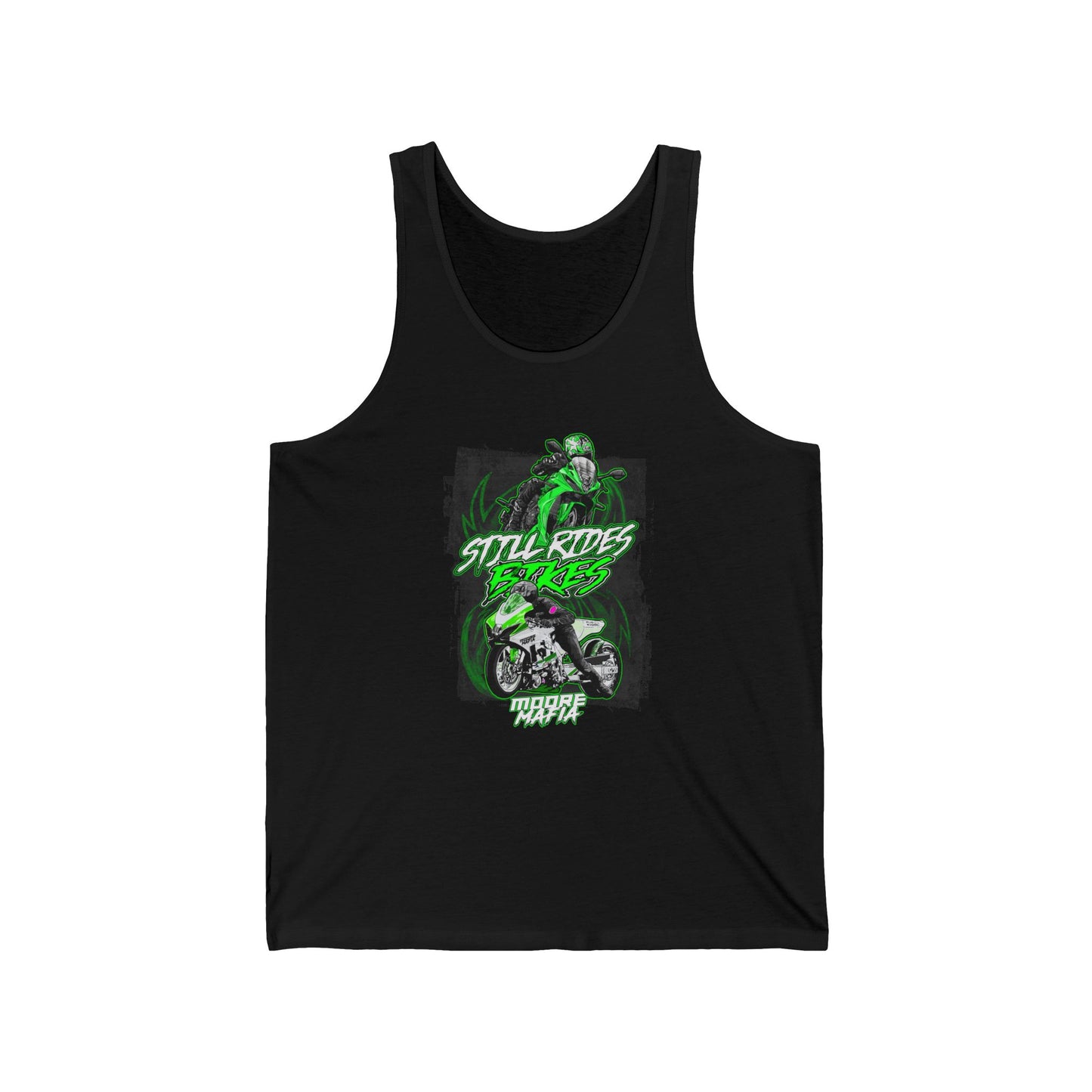 Still Rides Bikes  Unisex Tank