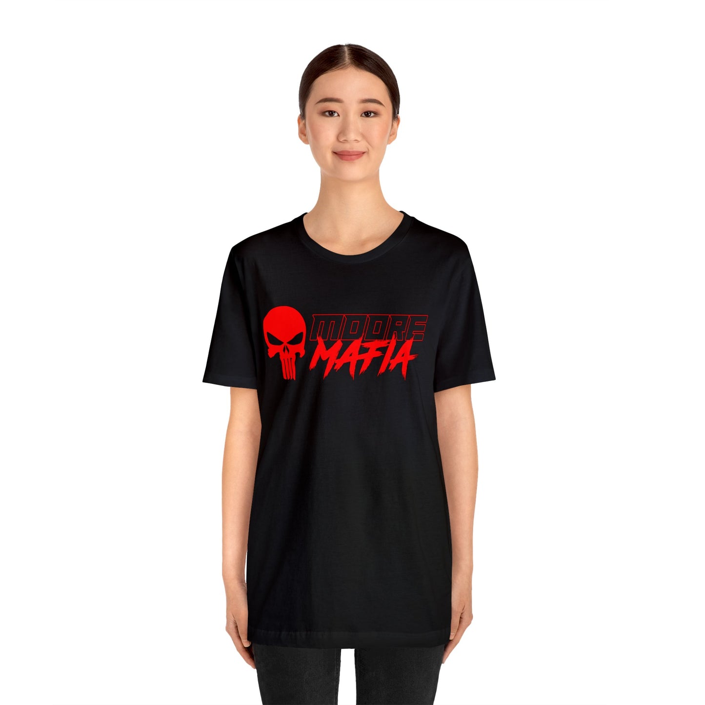 Moore Mafia Skull Flag Unisex T-Shirt