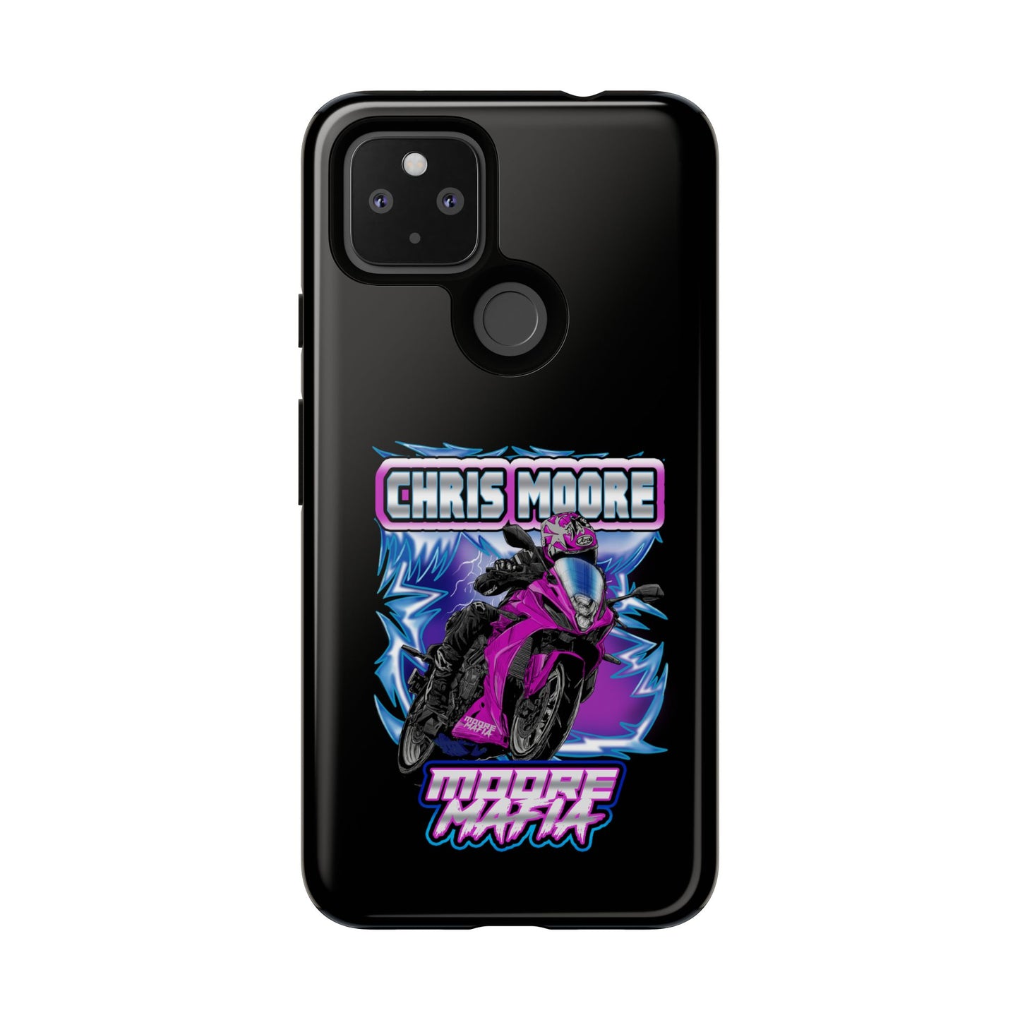 Purple Lightning  Phone Case