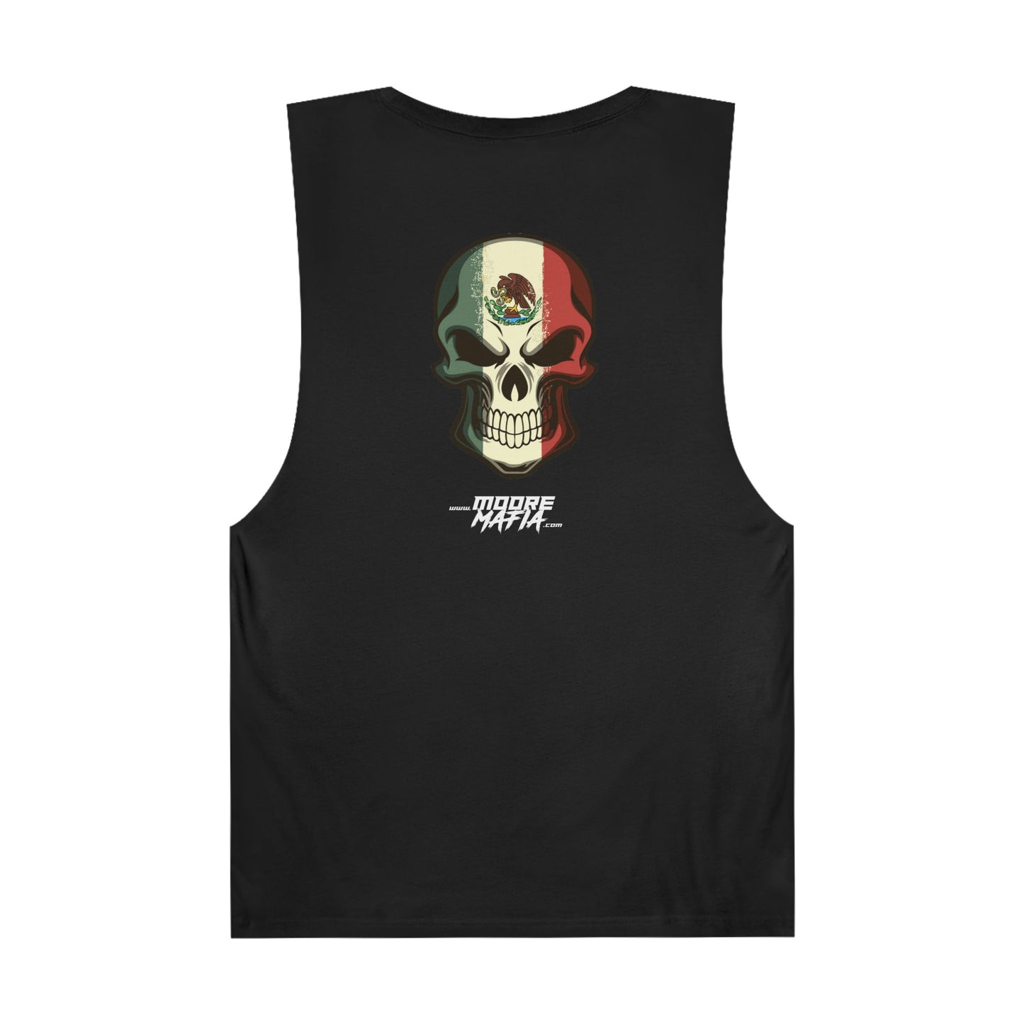 Mexican Flag Skull Unisex Muscle Tank