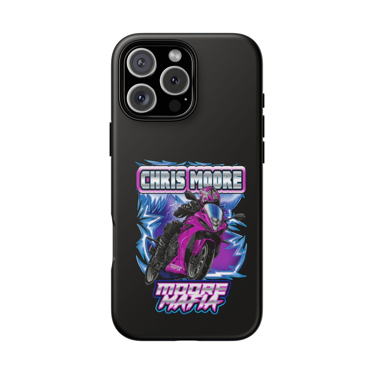 Purple Lightning  Phone Case