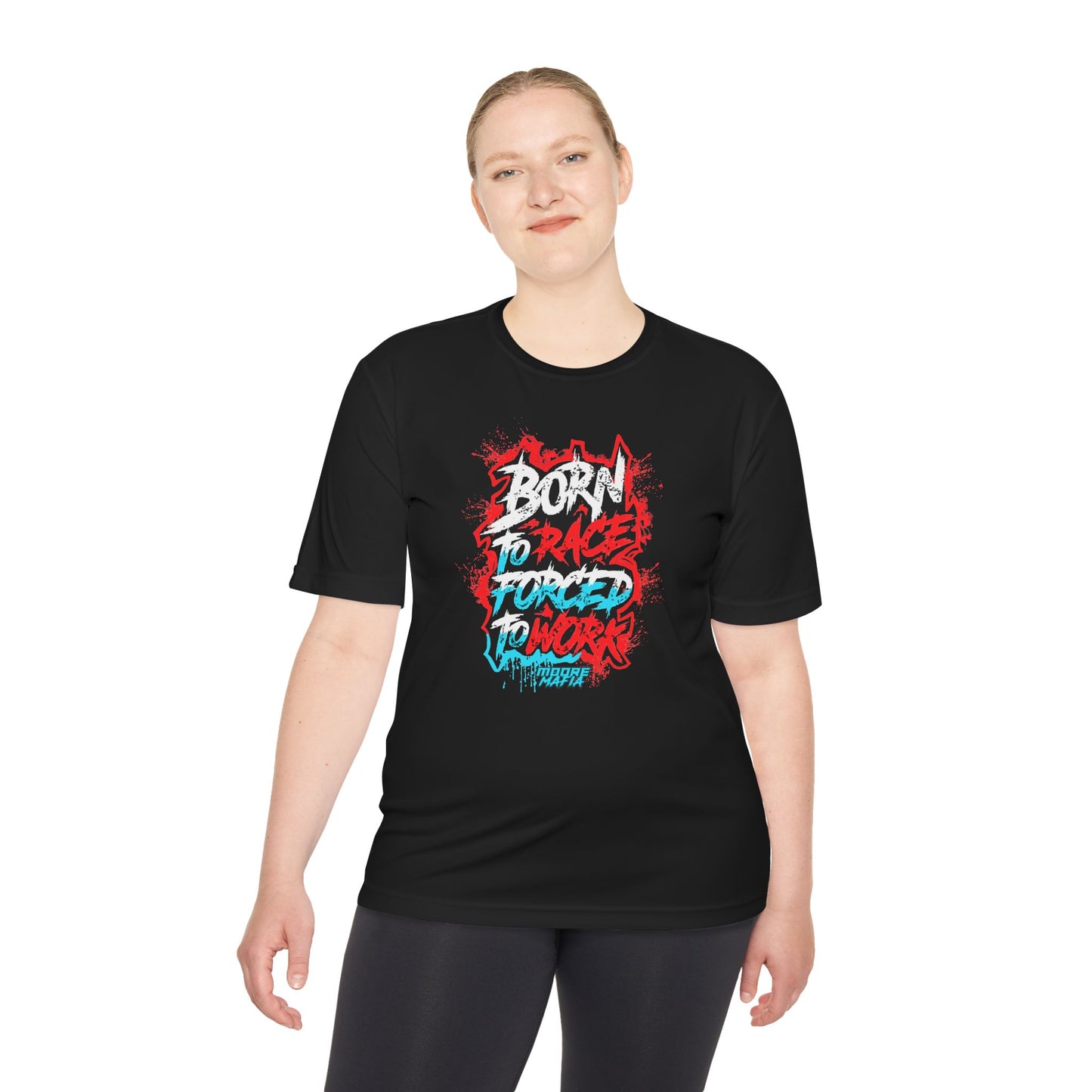 Born to Race Moisture Wicking Tee