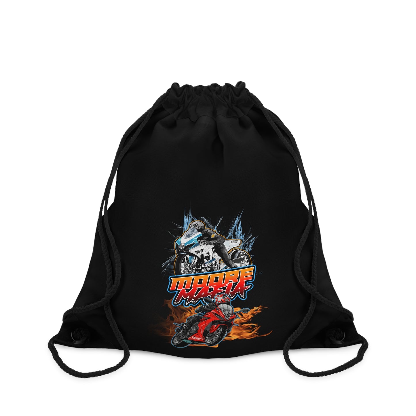 Fire And Ice Drawstring Bag