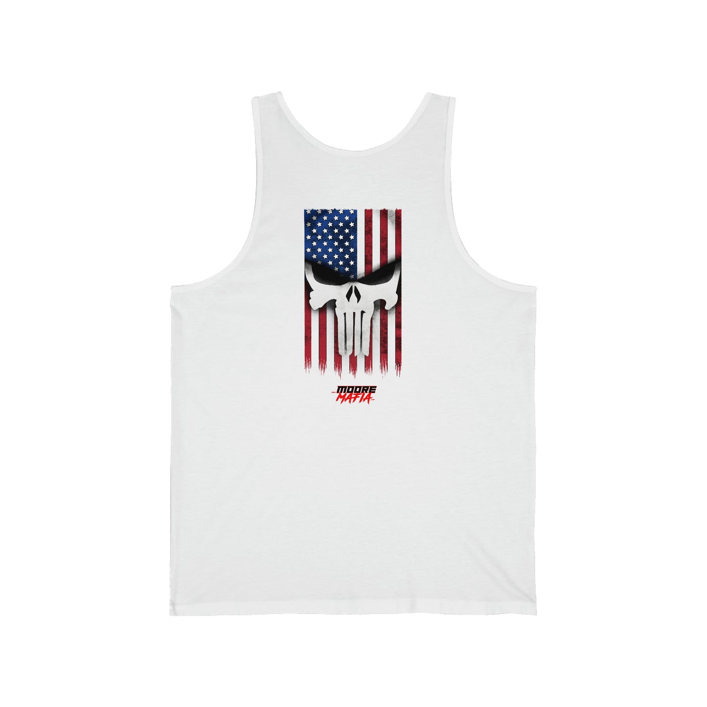 Moore Mafia Skull Flag Unisex Tank