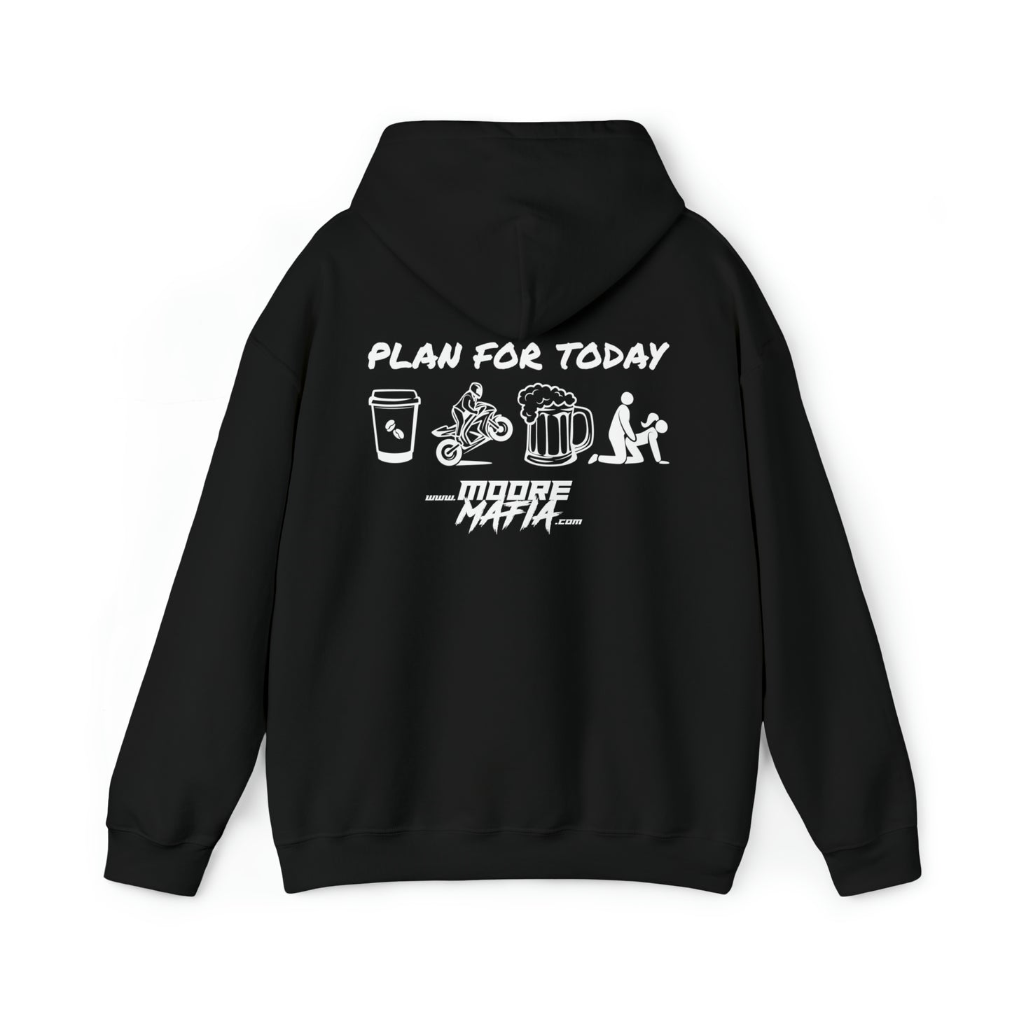 Plan For Today Layered Hooded Sweatshirt