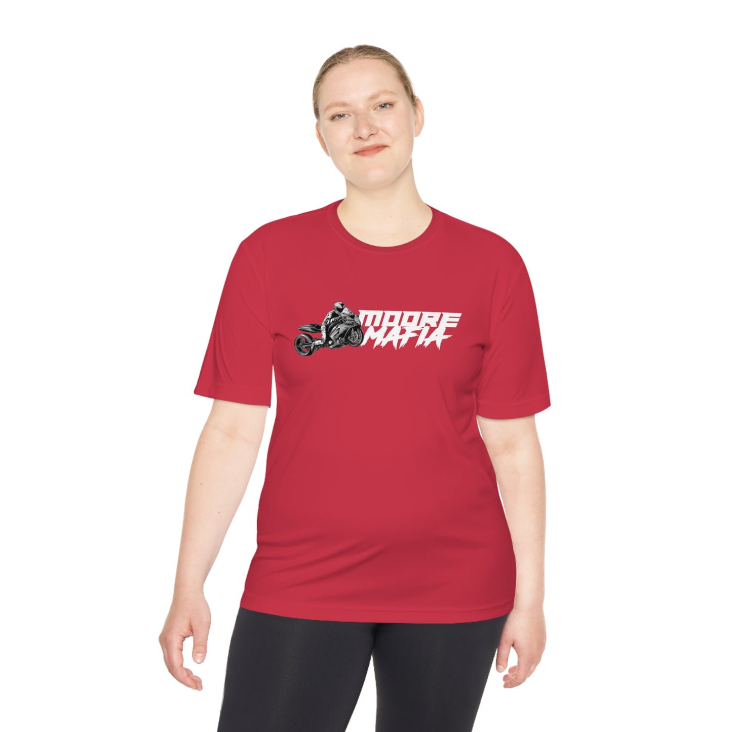 Tits Or Tires Unisex Moisture Wicking Tee