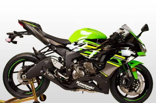 M4 Exhaust Systems Full System with Black GP19 Canister