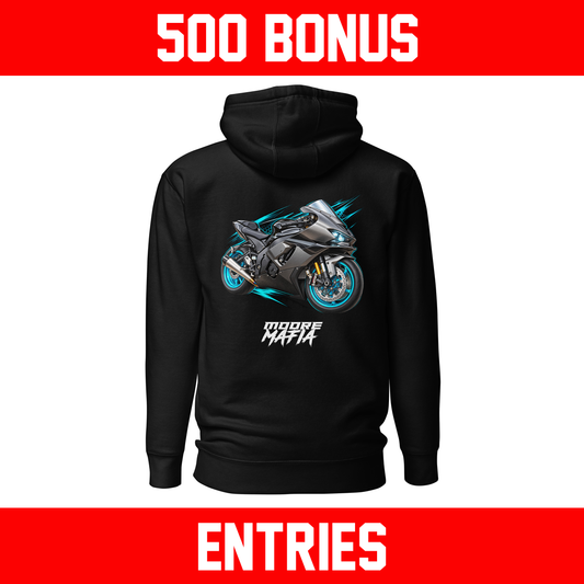 Giveaway Bikes Kawasaki ZX10R Unisex Hoodie *** 500 BONUS ENTRIES ***