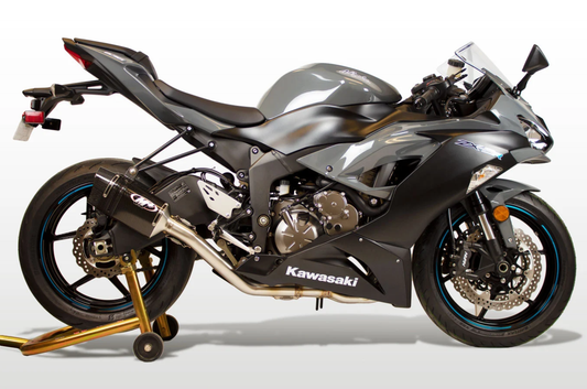 M4 Exhaust Systems Full System with Tech1 Carbon Fiber Canister