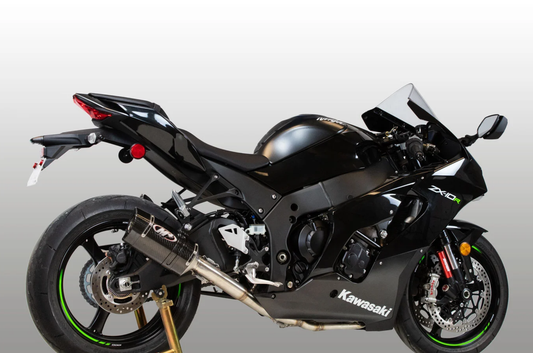 M4 Exhaust Systems Full Titanium System with Tech1 Carbon Fiber Canister