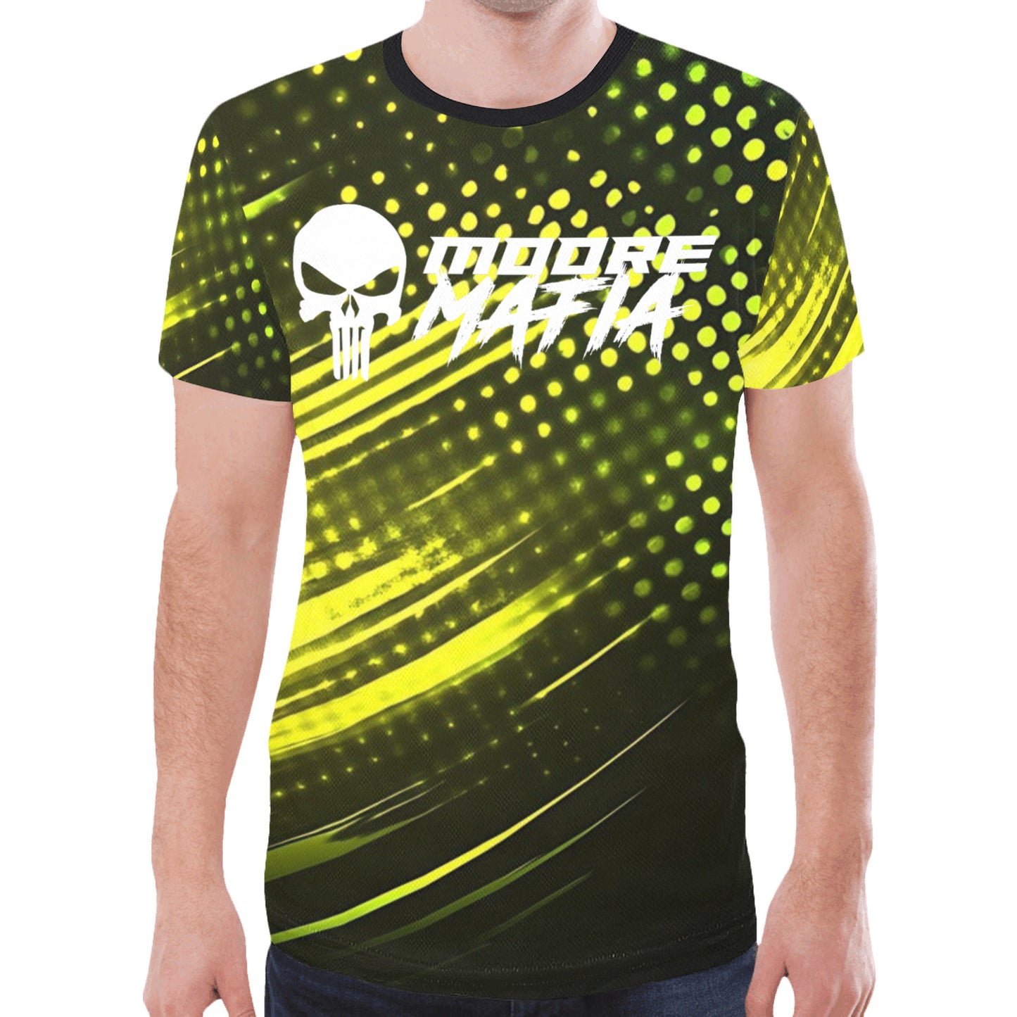 Moroe Mafia Over Print T-shirt