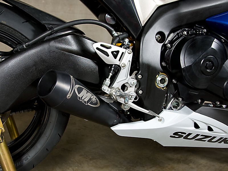 Full System with Black GP Canister 2009-2011 Suzuki GSX-R1000