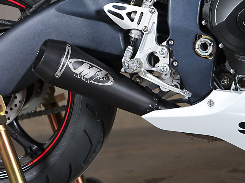 Full System with Black GP Canister 2012-2016 Suzuki GSX-R1000