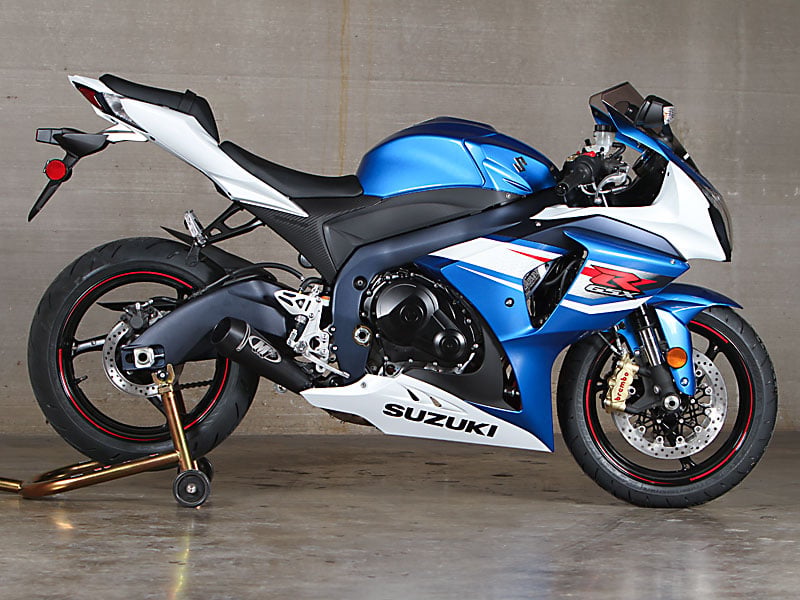 Full System with Black GP Canister 2012-2016 Suzuki GSX-R1000