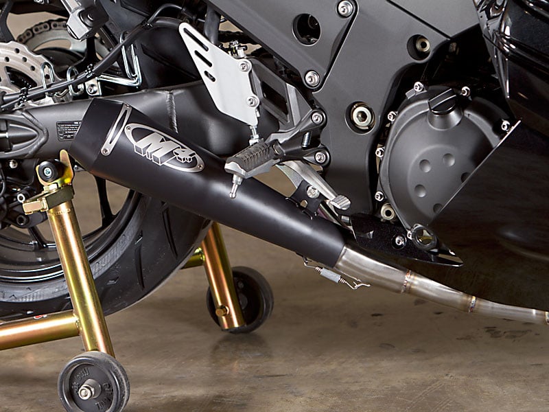 Full System with Black GP Canister 2012-2026 Kawasaki ZX-14