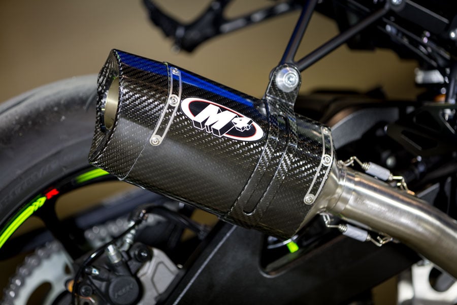 Titanium Full System with Carbon Tech1 Canister 2017-2026 Suzuki GSX-R1000