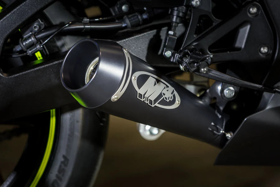 Titanium Full System with Black GP Canister 2017-2026 Suzuki GSX-R1000