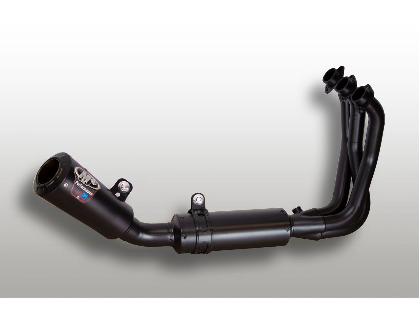 Full System with Black Ceramic Coating 2021-2026 Yamaha MT-09, 2022-2026 Yamaha XSR900