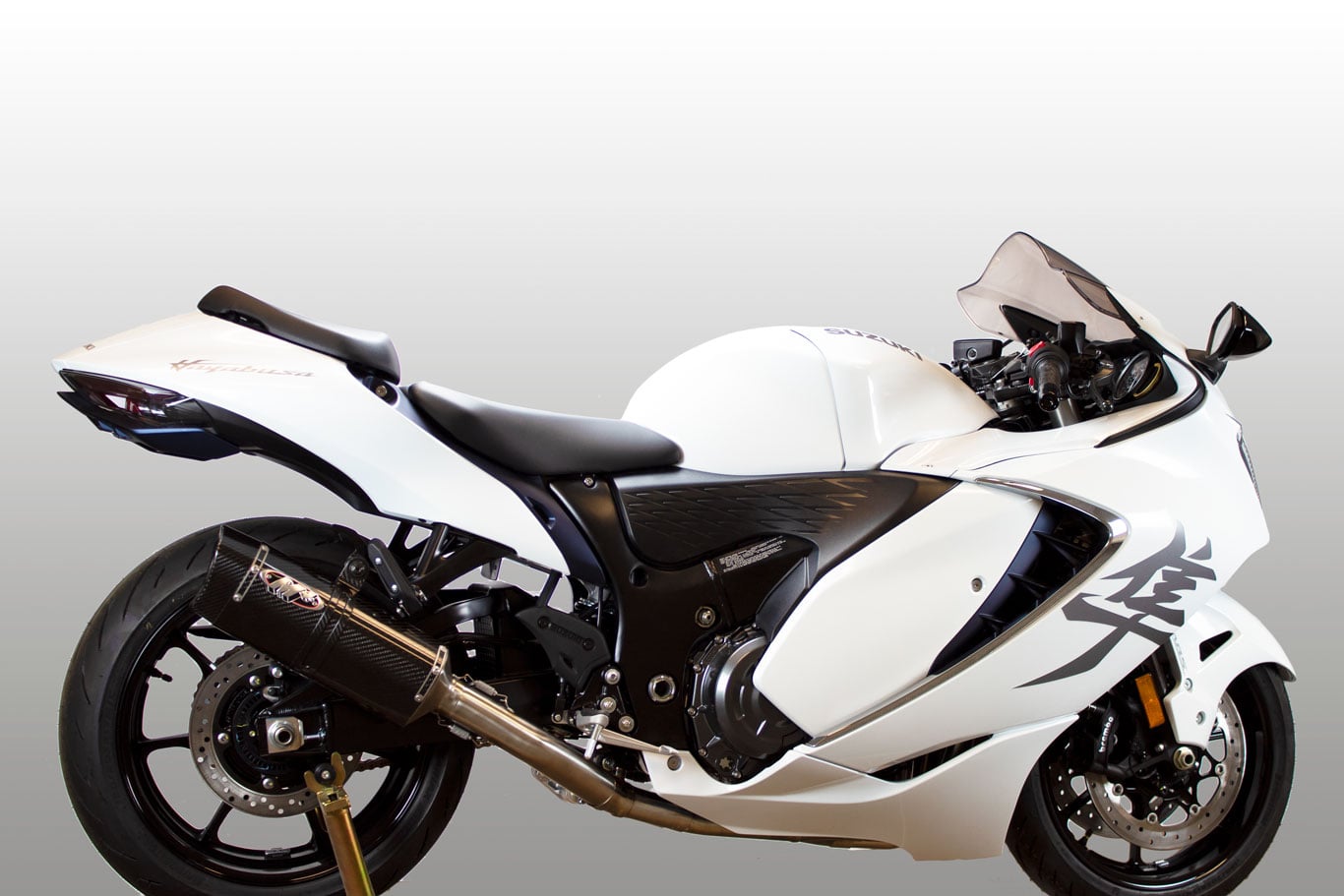 Full System with Carbon Tech1 Canister 2008-2026 Suzuki Hayabusa