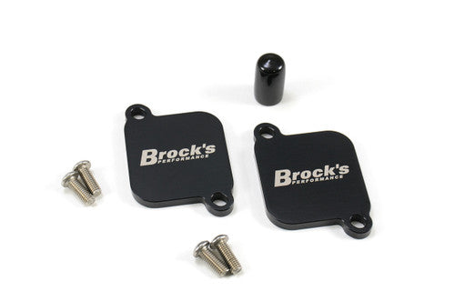 PAIR Block Off Plates GSX-R1000/R (17-25), GSX-R1000 (01-08), Katana (20-22), GSX-S1000 (16-24), and GSX-S750 (15-22)