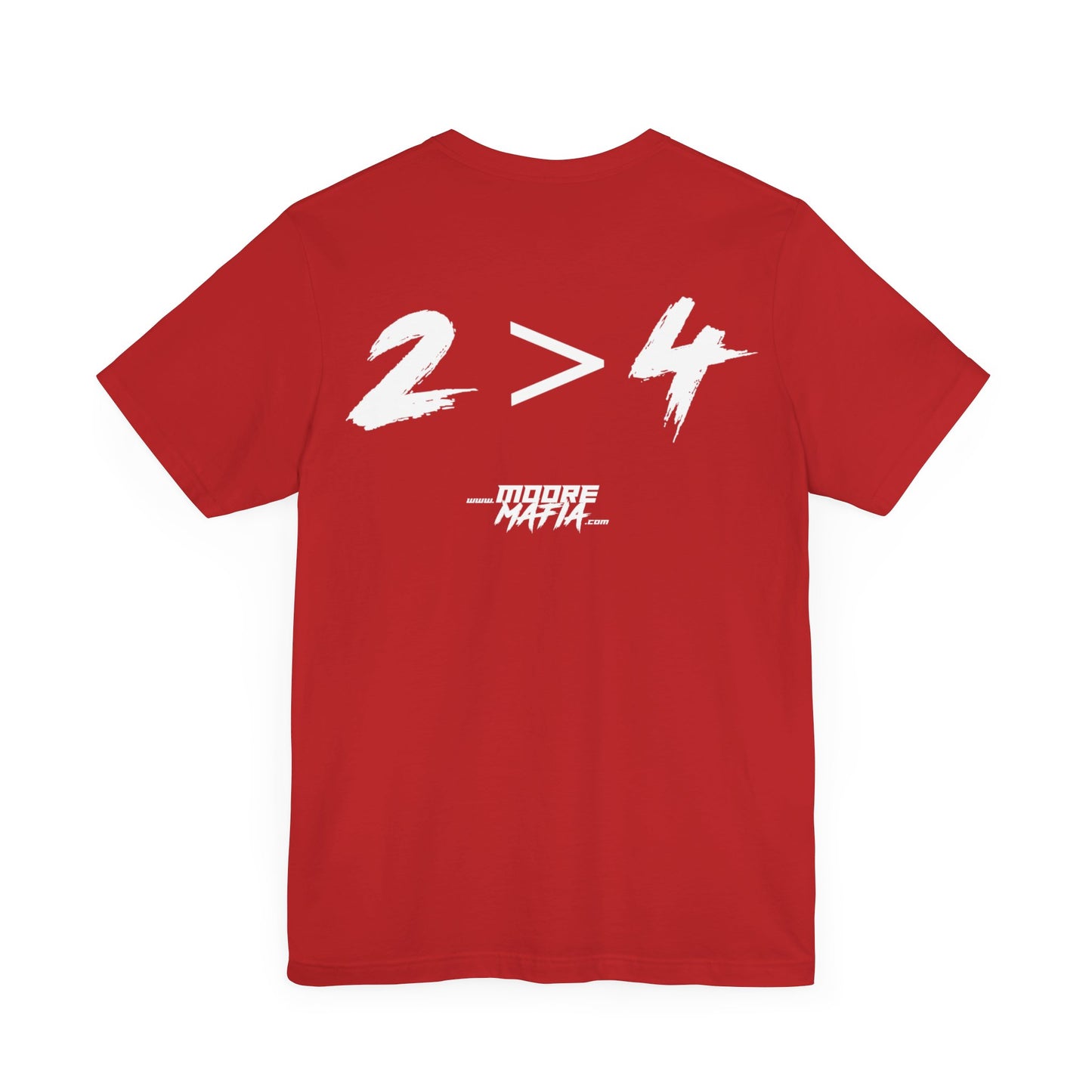 2 > 4 Unisex T-Shirt