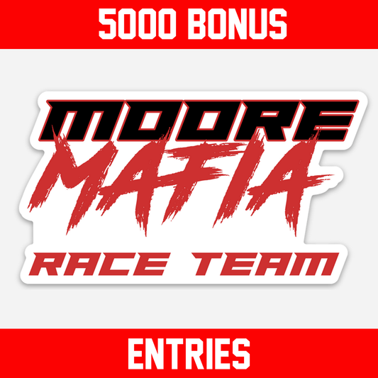 Moore Mafia Race Team Red Sticker *** 5000 BONUS ENTRIES ***