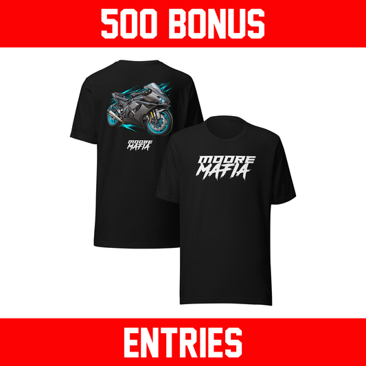 Giveaway Bikes Kawasaki ZX10R Unisex T-Shirt *** 500 BONUS ENTRIES ***